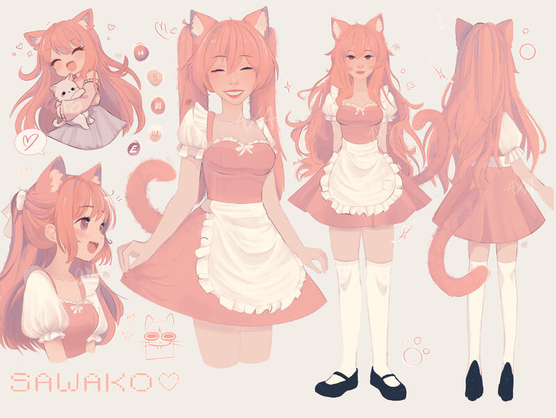 Original Character Sheet “Sawako”