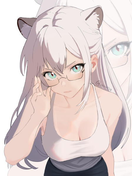 Snow leopard girl
